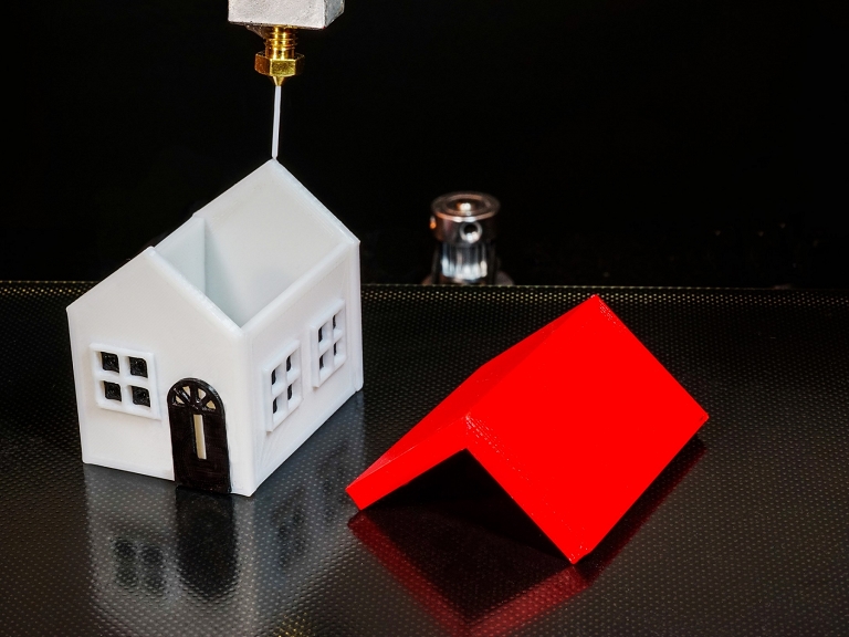 家を出力 3dプリンターで建造物を造る時代の到来 3d造形を学ぶ Ddd Factory