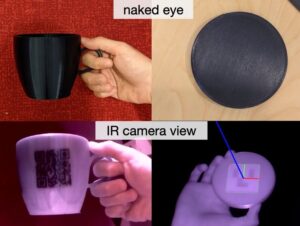 見えないQRコード