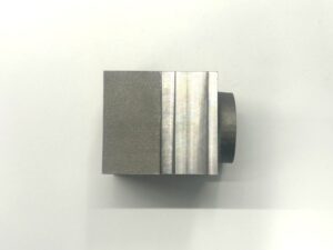 金属3Dプリンター造形物側面